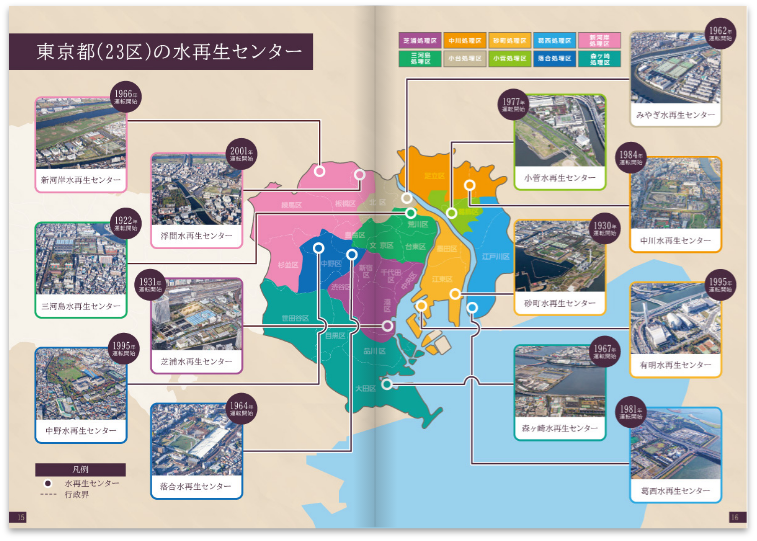 東京都区部下水道・下水処理100年史_