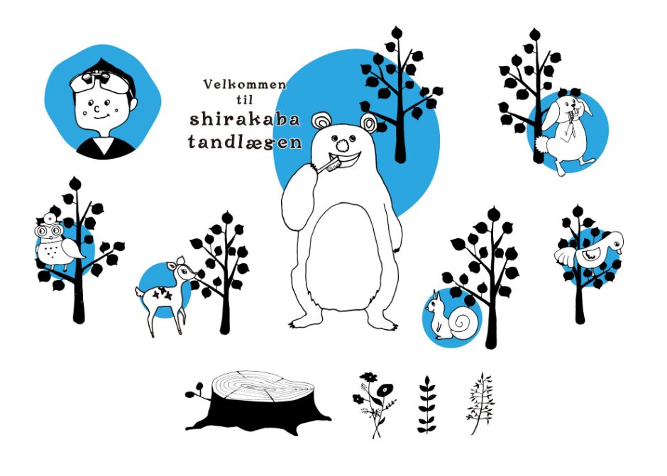 クリニックイメージキャラクターイラスト_