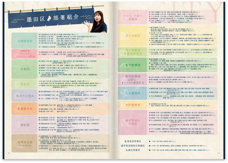 墨田区職員採用案内パンフレット_
